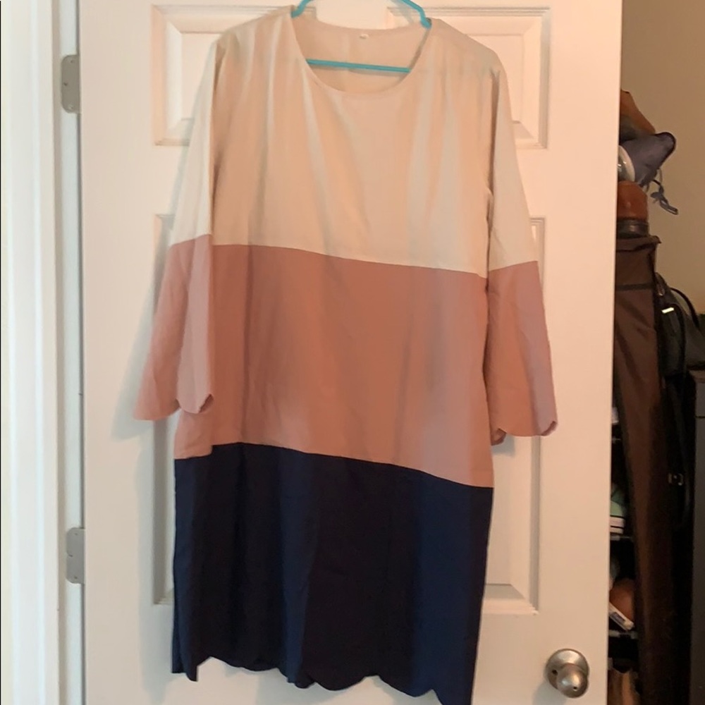 Brand new scallop bottom dress